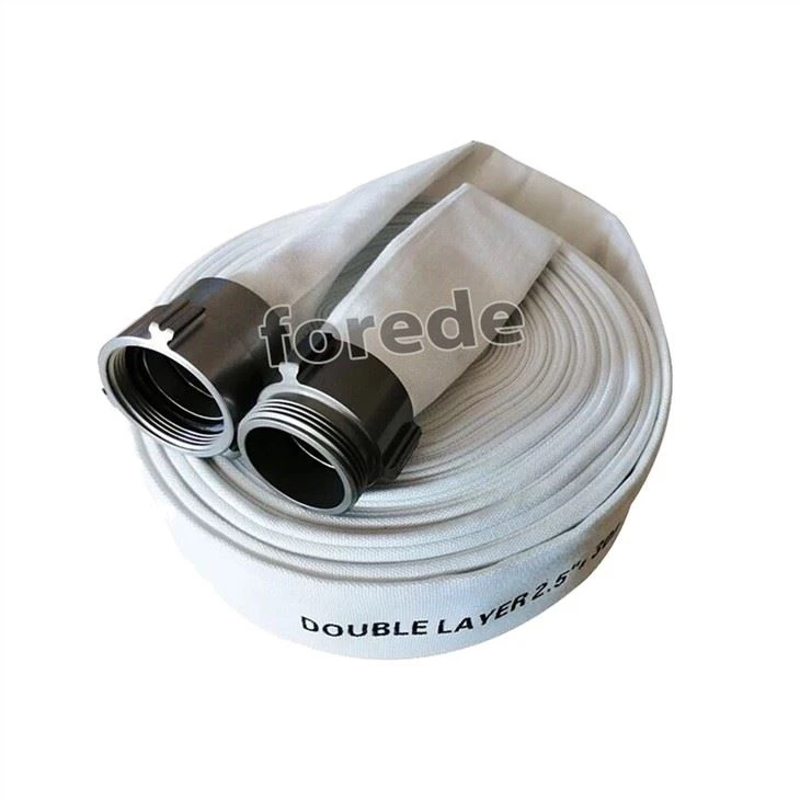 Double Jacket Fire Hose With PVC